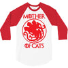 mother of cat new 3/4 Sleeve Shirt