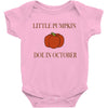 due in october Baby Bodysuit