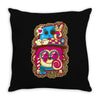 i love candy Throw Pillow