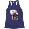 meh says honey badger Racerback Tank