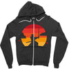 Samurai Sunset Zipper Hoodie