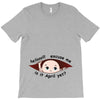 April Peeking Out Baby Boy T-Shirt