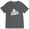 I Pooped Today V-Neck Tee