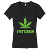 Vegetarian Women's V-Neck T-Shirt