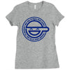 ghost in the shell laughing Ladies Fitted T-Shirt