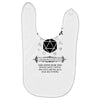 Dungeon Master Baby Bibs