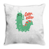 caterkiller Throw Pillow