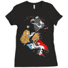 revenge of the damsels Ladies Fitted T-Shirt