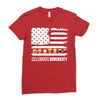 celebrate diversity - funny beer drinking Ladies Fitted T-Shirt
