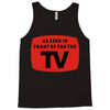 as seen in front of the the tv Tank Top
