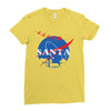 santa nasa parody Ladies Fitted T-Shirt