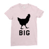 big cock Ladies Fitted T-Shirt