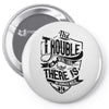 danger music Pin-back button
