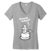 Guess What Women's V-Neck T-Shirt