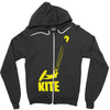 kite kitesurfen kiteboarden fun extremsport top Zipper Hoodie