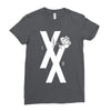 mgk t xx shirt flower black rose .. Ladies Fitted T-Shirt