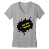 no mo rules Women's V-Neck T-Shirt