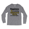 happiness is watching gilmore girls Long Sleeve Shirts