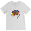 native american V-Neck Tee