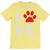 love dog paw T-Shirt