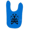 space princess skull Baby Bibs