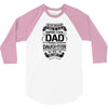Super Cool Dad Of A Freaking Awesome Daughter 3/4 Sleeve Shirt