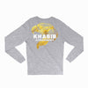 khabib gold eagle Long Sleeve Shirts