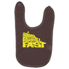going downhill fast cycling Baby Bibs