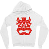 decepticon bowser   mono Zipper Hoodie