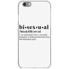 Bisexual Dictionary iPhone 6/6s Case