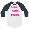 i cut hair 3/4 Sleeve Shirt