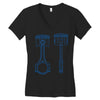 sketch of piston Women's V-Neck T-Shirt