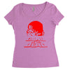 dawn of the dead retro 70s horror zombie film Women's Triblend Scoop T-shirt