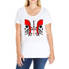 woman prank Ladies Curvy T-Shirt