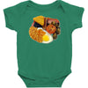 funny full english breakfast, ideal gift or birthday present Baby Bodysuit