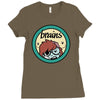lawndale&rsquo;s undead Ladies Fitted T-Shirt