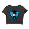 stay gamer Crop Top