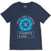 aperture science volunteer V-Neck Tee