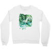 water lilies and nessy Crewneck Sweatshirt