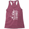 spaceship timeline funny  sci fi star retro wars trek joke cool Racerback Tank