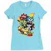 lion collector vectorized Ladies Fitted T-Shirt