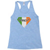 donnelly irish superhero Racerback Tank