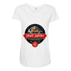 skull splitter beer label ideal birthday present or gift Maternity Scoop Neck T-shirt
