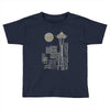 seattle skyline Toddler T-shirt