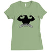 8. fight milk 002 Ladies Fitted T-Shirt