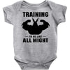 Training to be Like All Might Baby Bodysuit