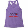 you stole my heart (2) Racerback Tank