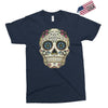 men's pura vida sugar skull Exclusive T-shirt
