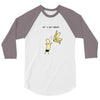 let's get naked 3/4 Sleeve Shirt
