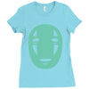 kaonashi mask spirited away Ladies Fitted T-Shirt